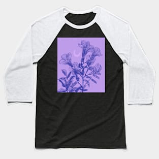 Luna | Dark Purple Version Baseball T-Shirt